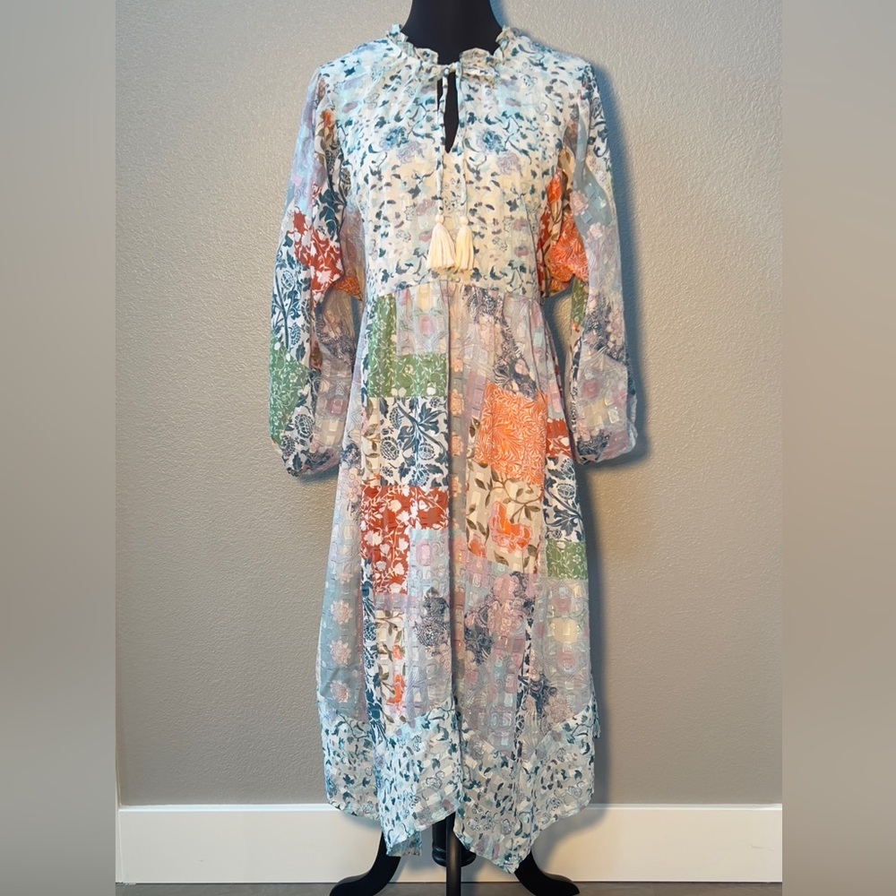Bohemian Style Print Dress Plus Size 18/20